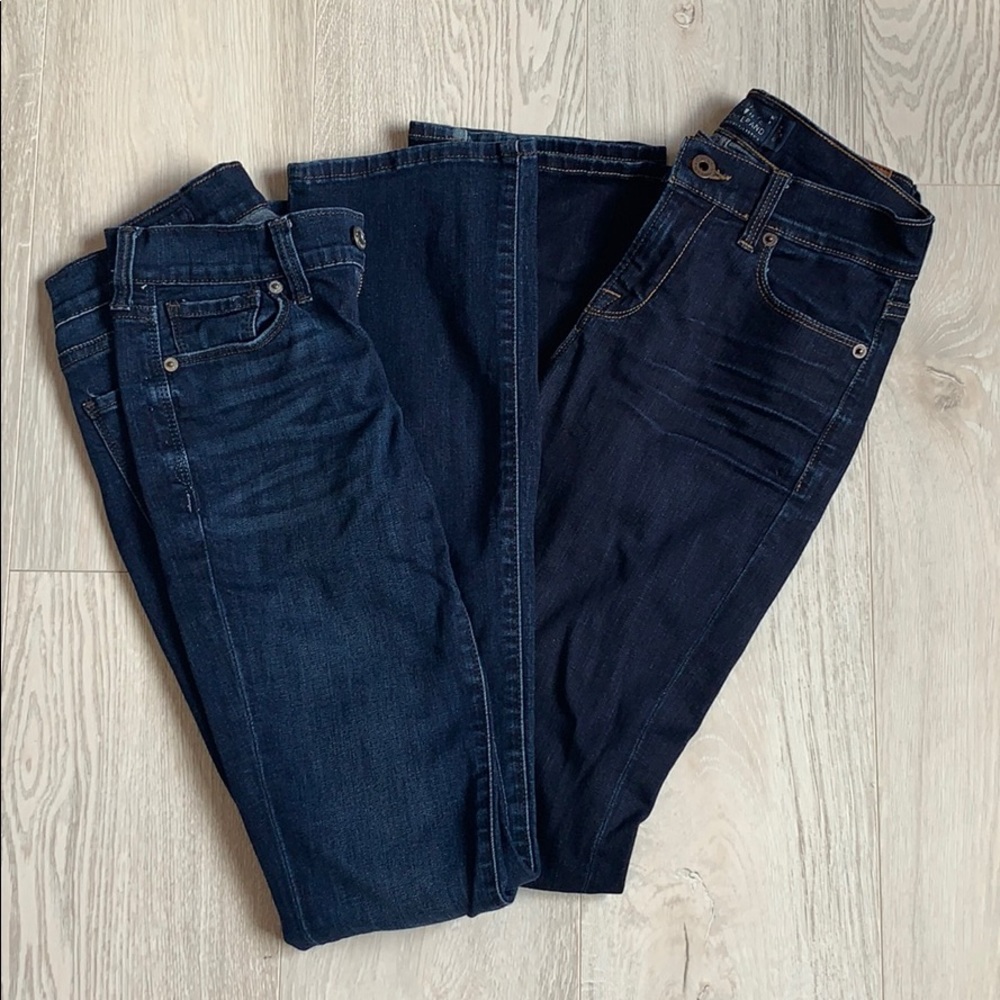 Lucky brand jeans- two pairs